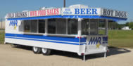 24′ Concession Trailer with Awning Trim - Thumbnail